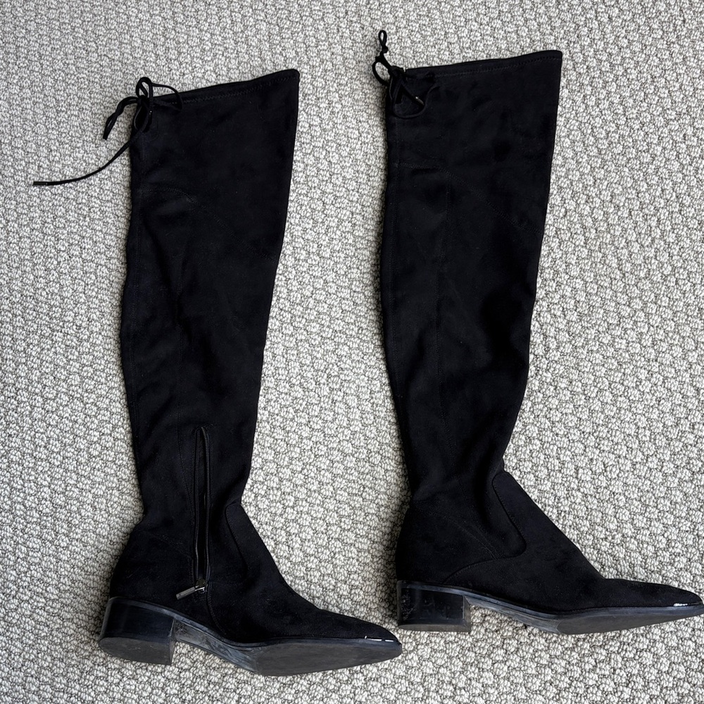 Marc Fisher Black Over-the-Knee Women's Boots